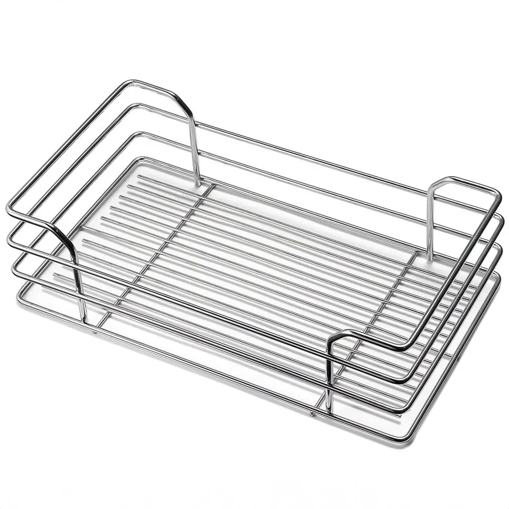 Chrome Pullout Basket 600mm - Silver