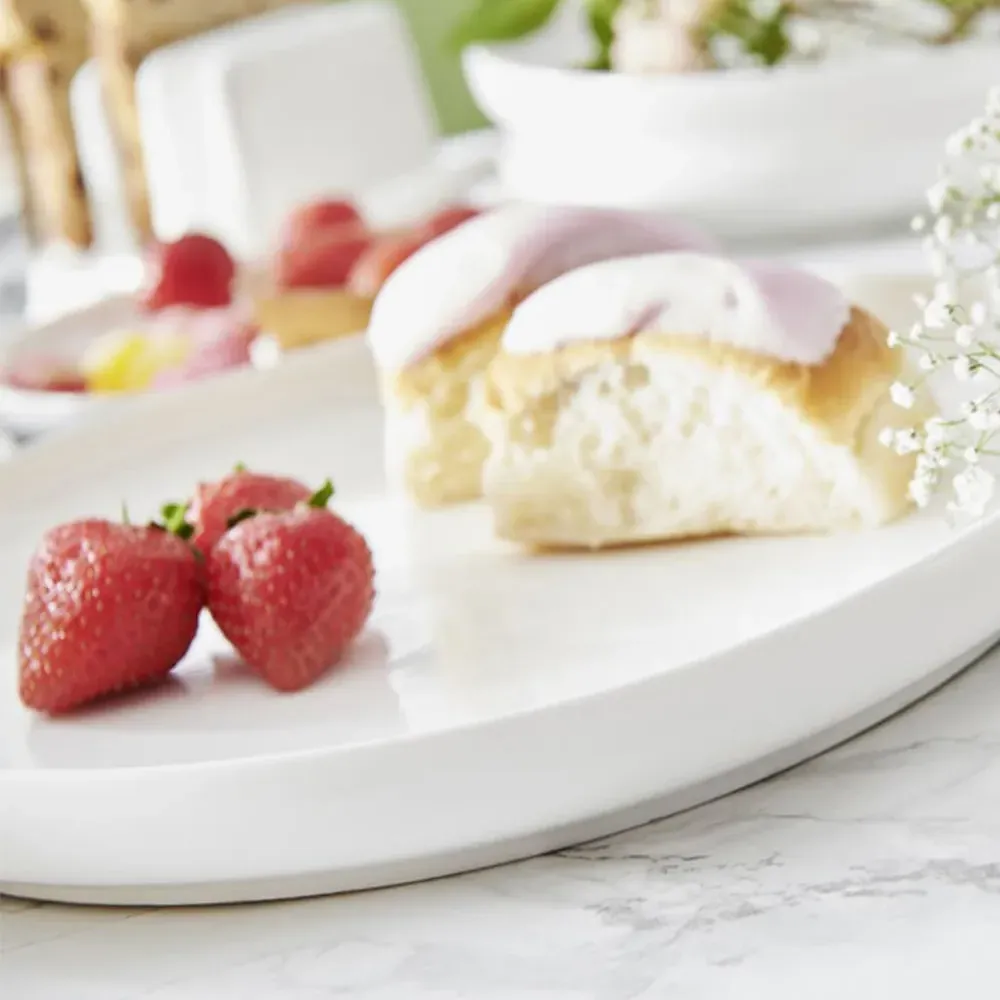 Dinner Plate - White, New Bone China