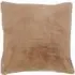 Humus Faux Fur Cushion 55x55cm - Cream
