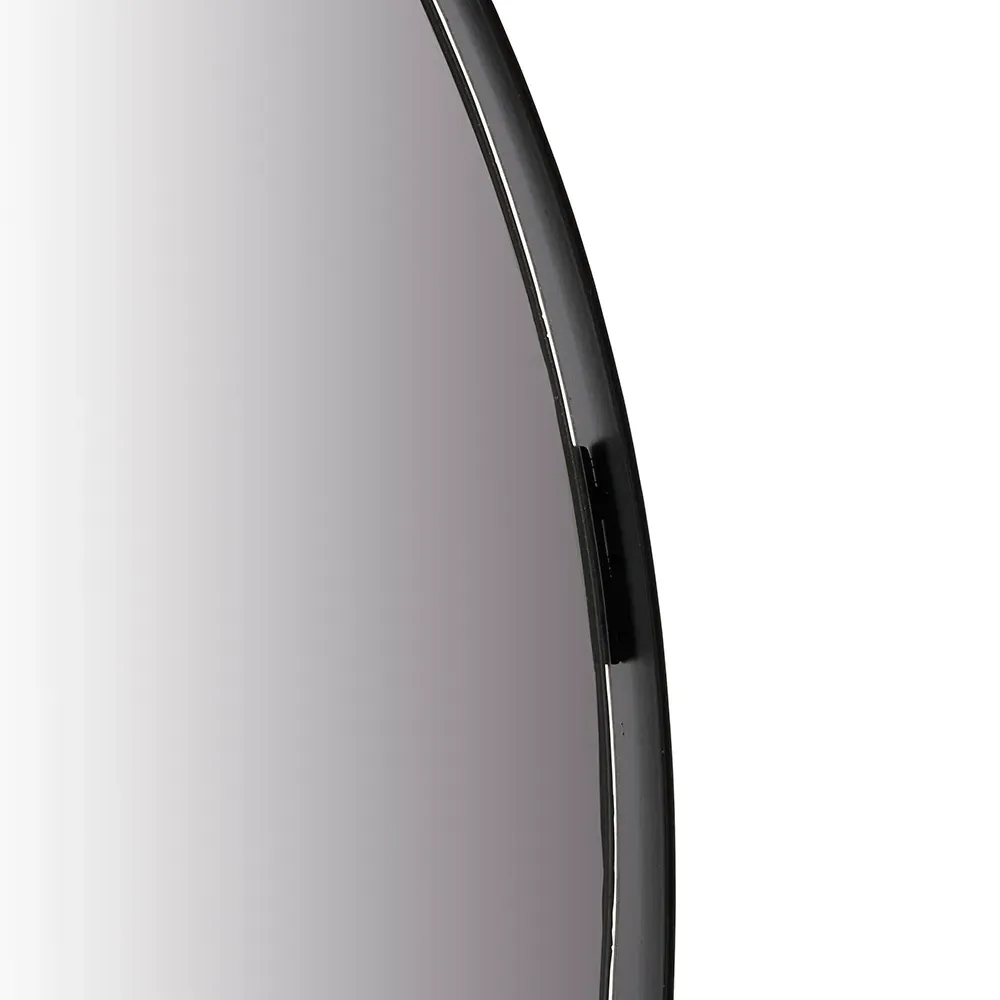 Large Arched Mirror - Black