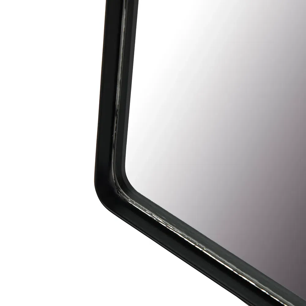 Large Arched Mirror - Black