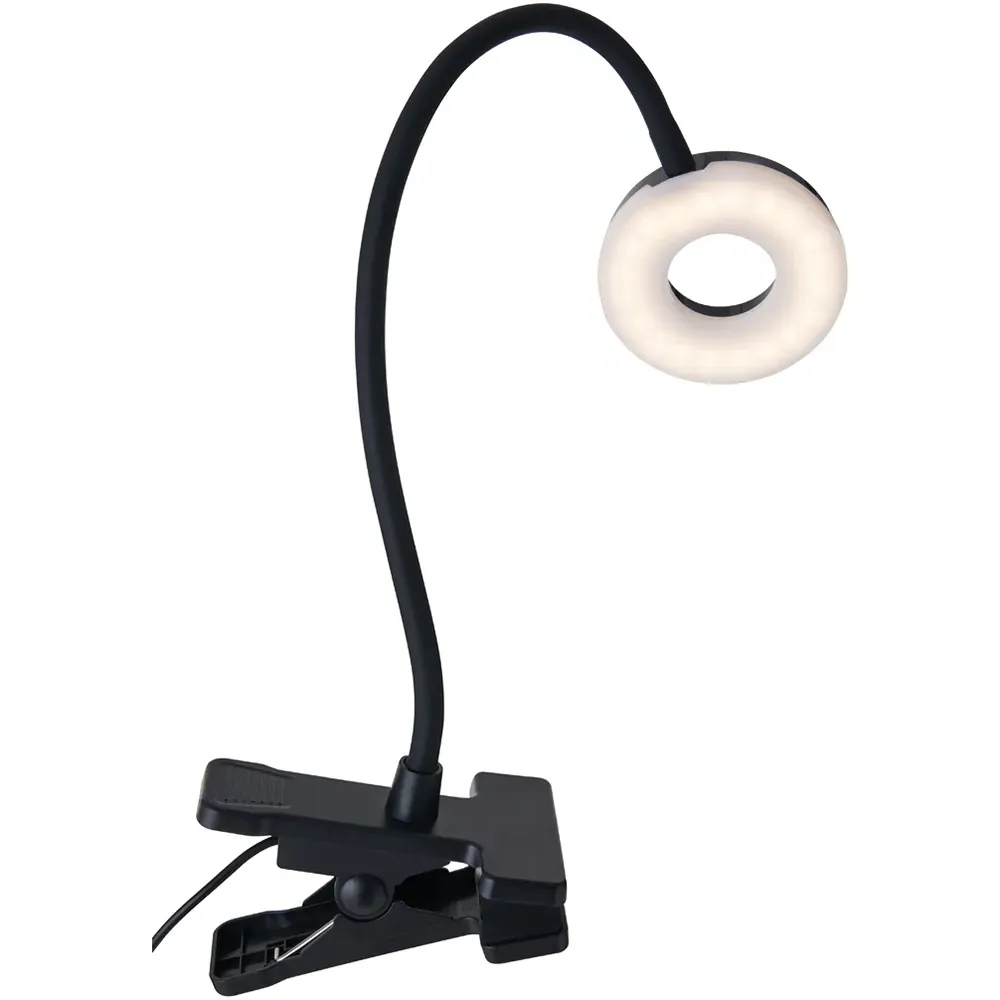 LED Clip Light - Black
