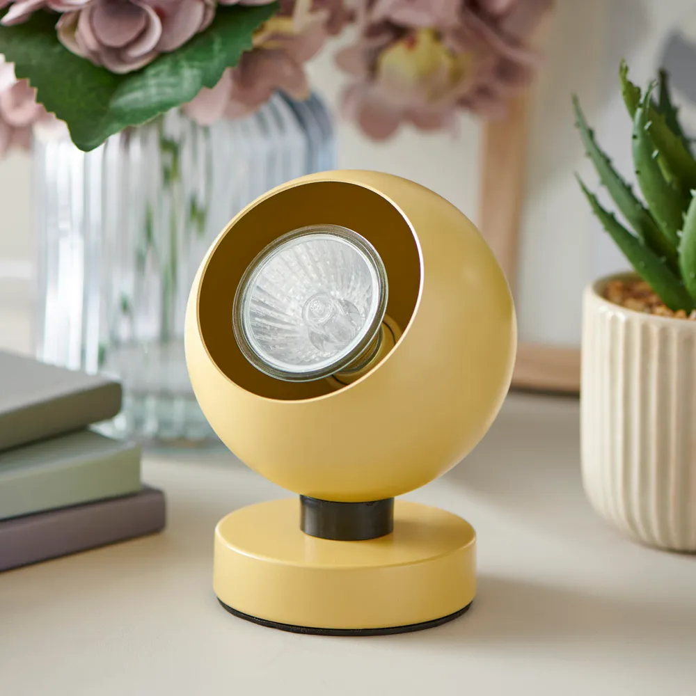 Magnetic Base Lamp - Ochre