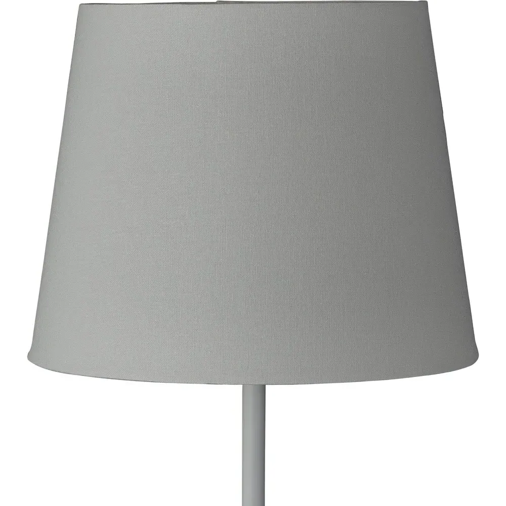 Metal Stick Floor Lamp - White