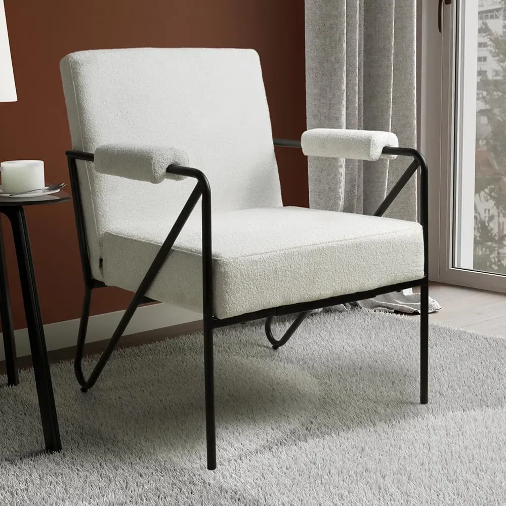 Oslo Speckled Armchair - Natural