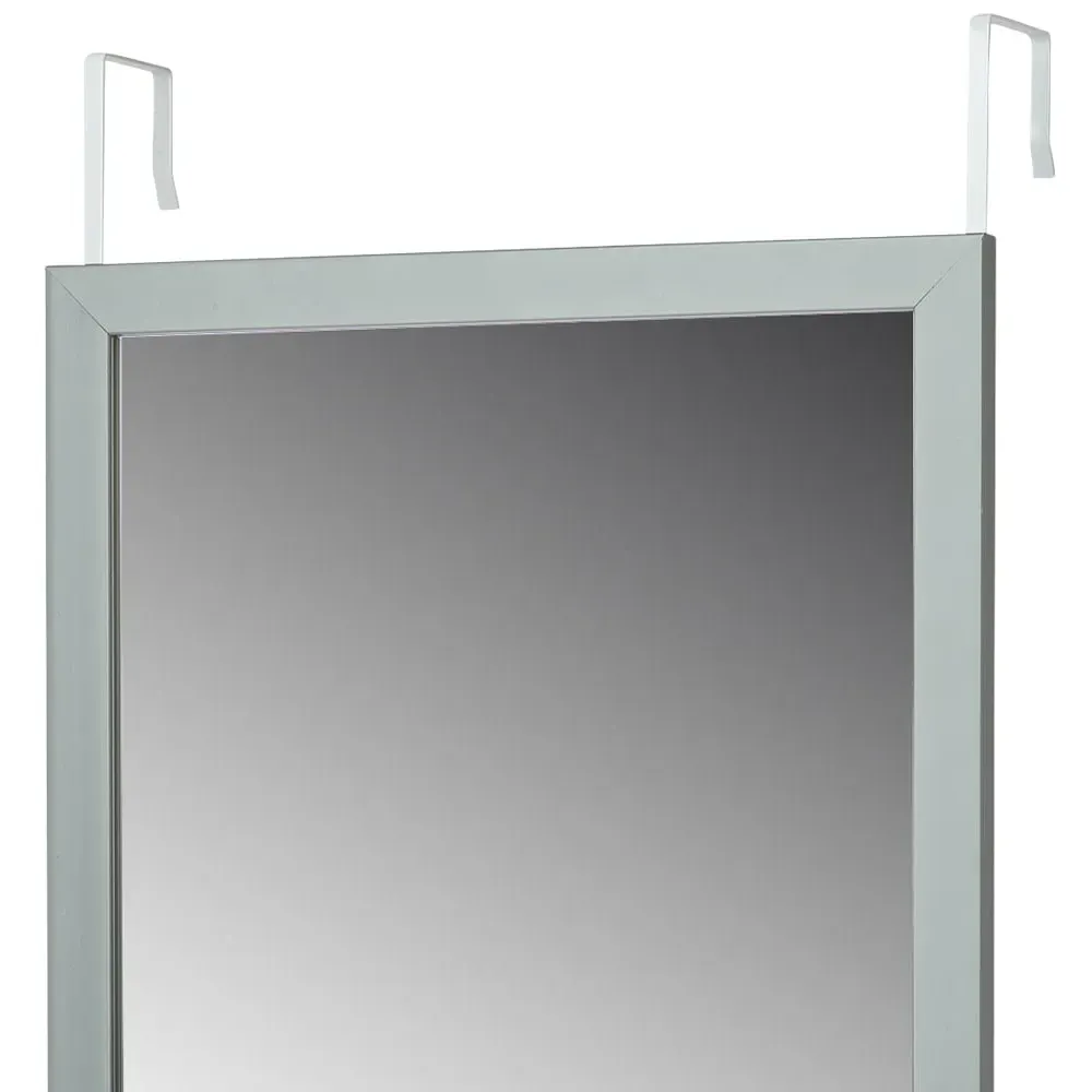 Over Door Mirror - Grey