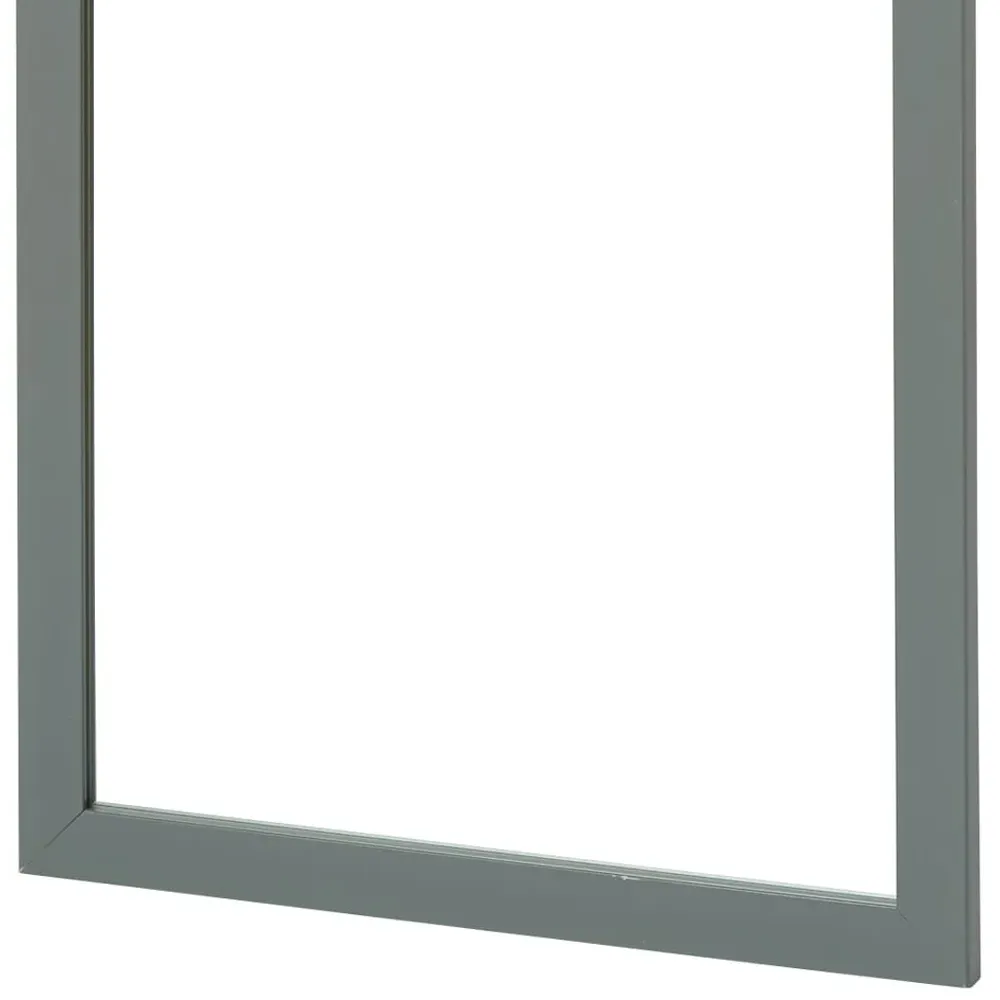Over Door Mirror - Grey
