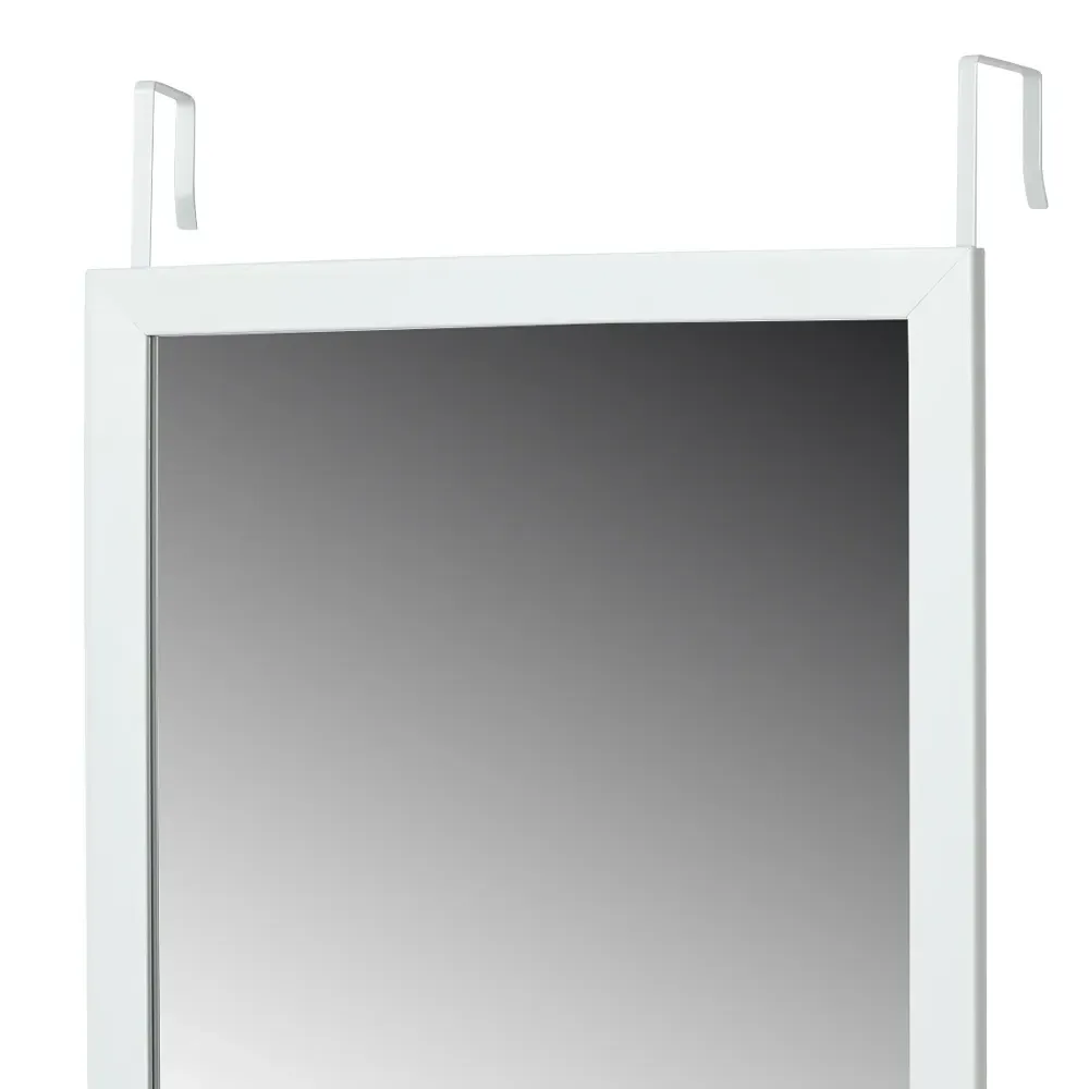 Over Door Mirror - White