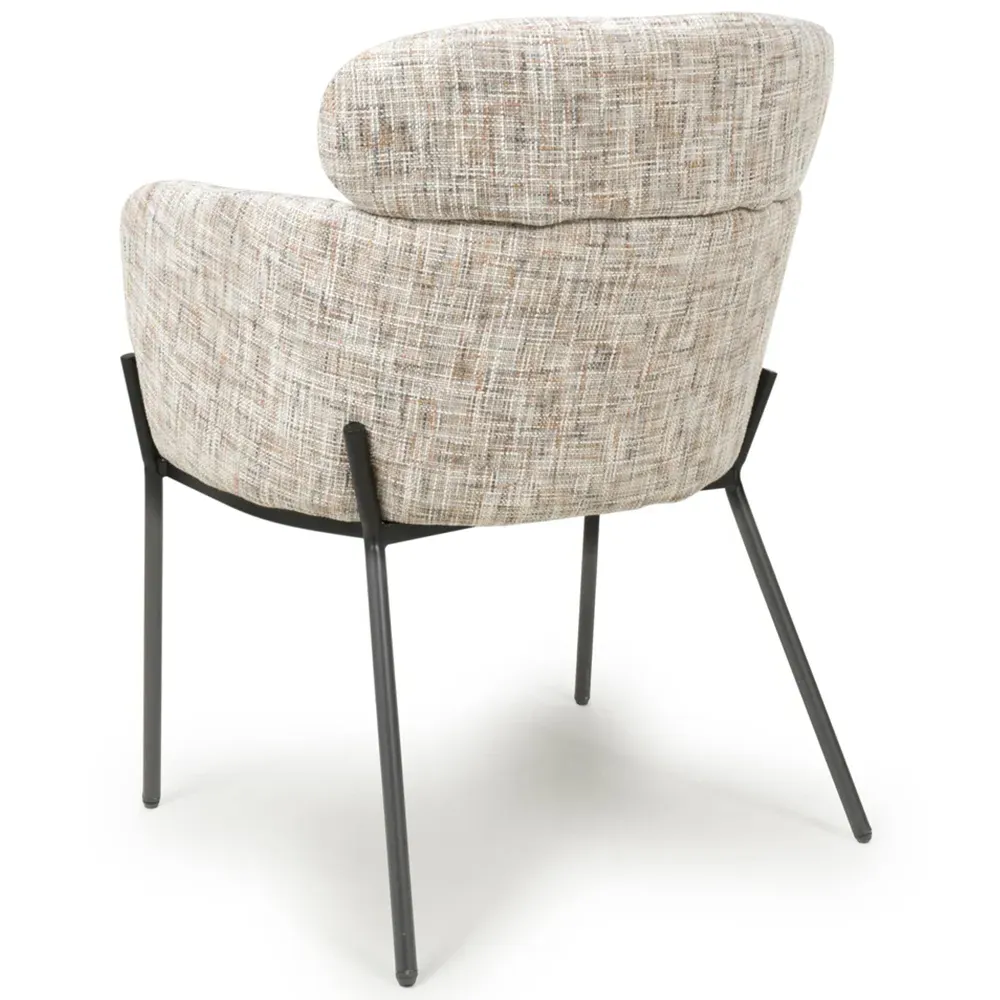 Rome Set of 2 Accent Chairs - Light Toffee