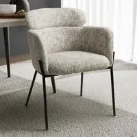 Rome Set of 2 Accent Chairs - Light Toffee