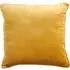 Velour Cushion - Ochre