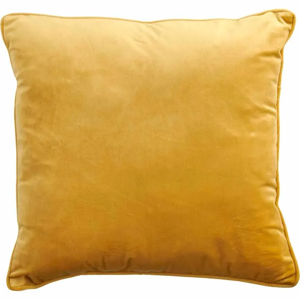 Velour Cushion - Ochre image