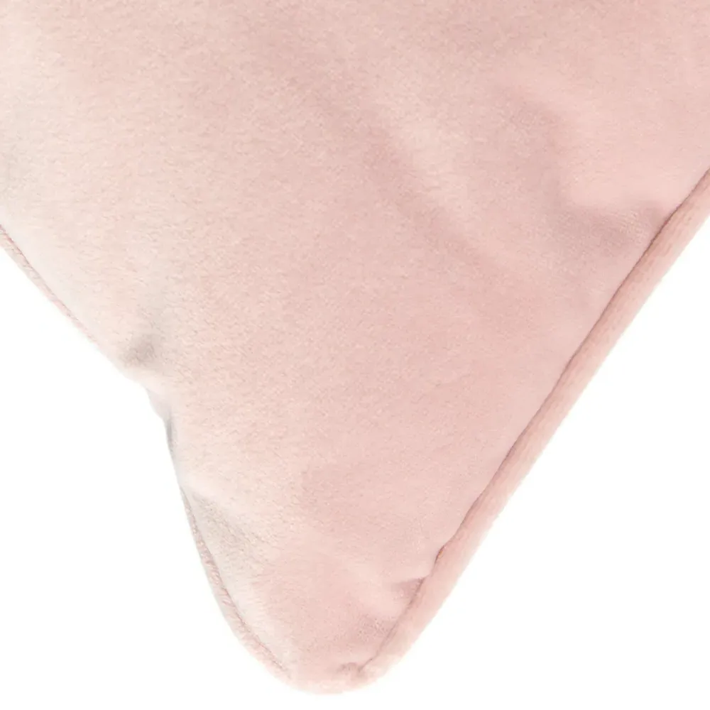 Velour Cushion - Pink