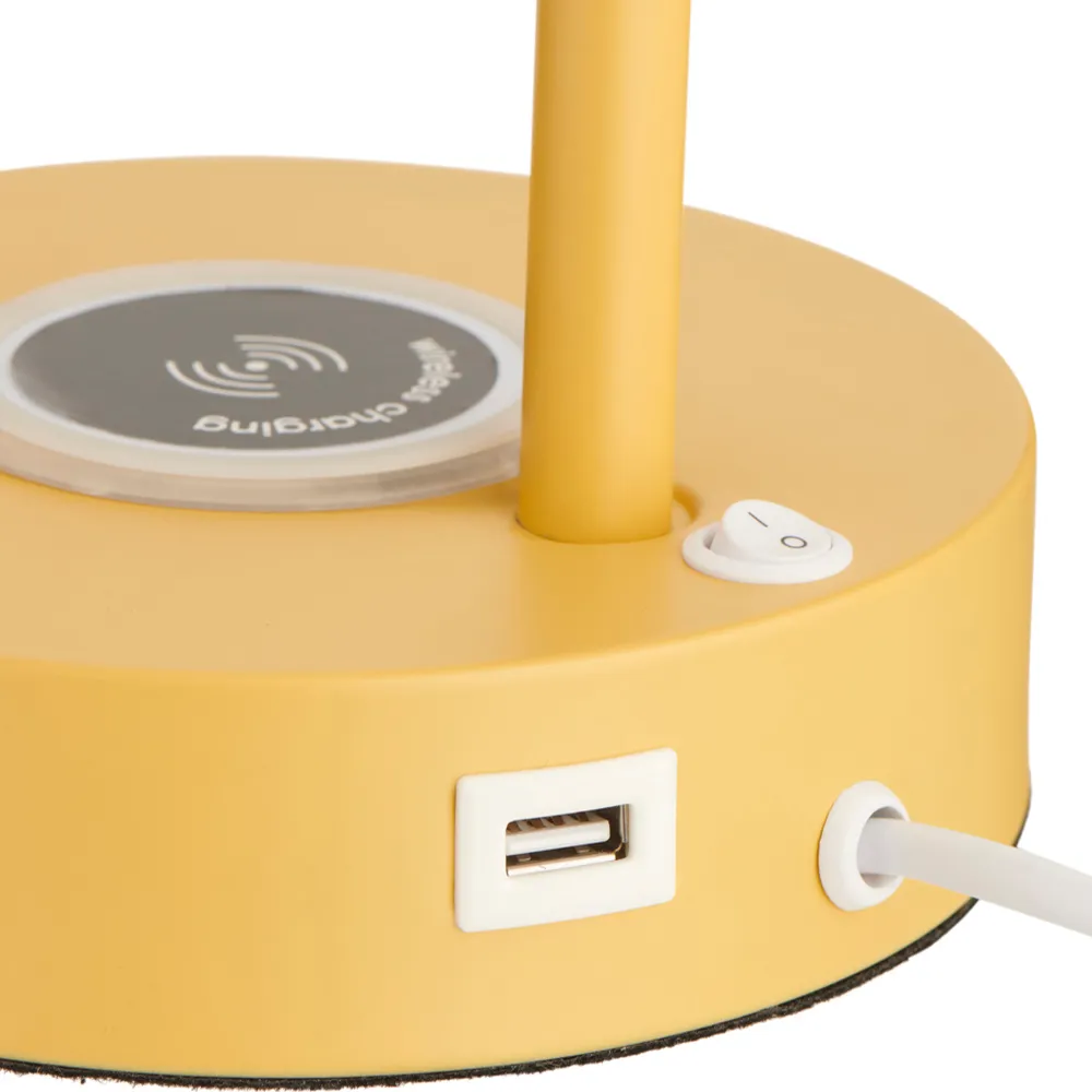 Wireless Charger Lamp - Ochre