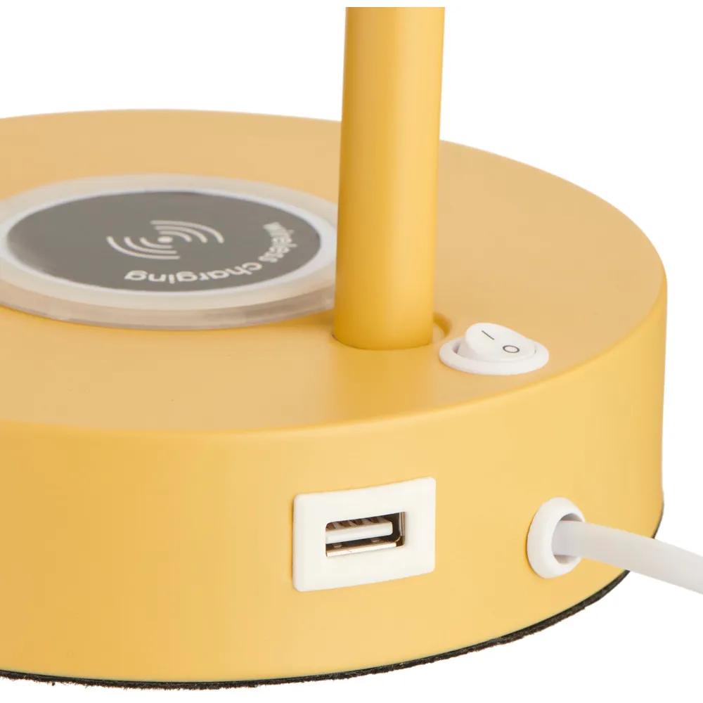 Wireless Charger Lamp - Ochre