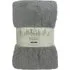 Teddy Fleece King Size Fitted Sheet - Silver