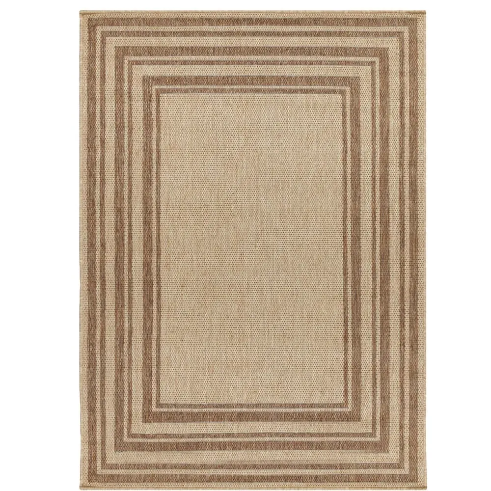 Camber Jute Effect Indoor Outdoor Rug - Cream image