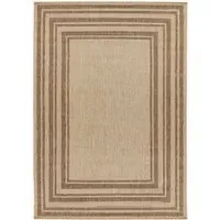 Camber Jute Effect Indoor Outdoor Rug - Cream