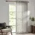 Cirrus Sheer Tab Top Curtain Panel - Grey