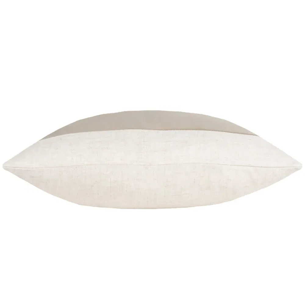 Auden Linen Velvet Cushion - Doe