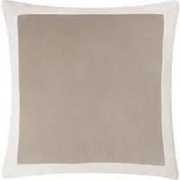 Auden Linen Velvet Cushion - Doe