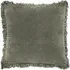 Bertie Cotton Velvet Cushion - Moss