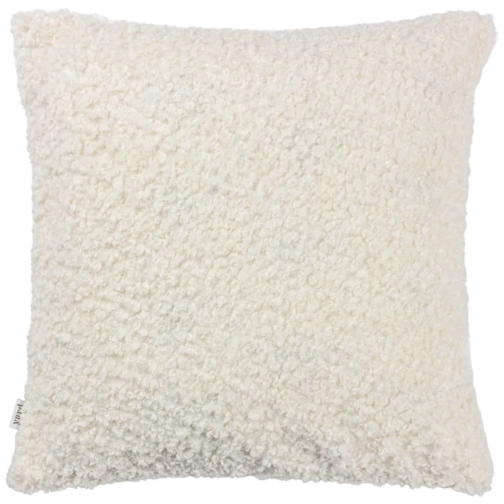 Cabu Chunky Boucle Cushion - Cream