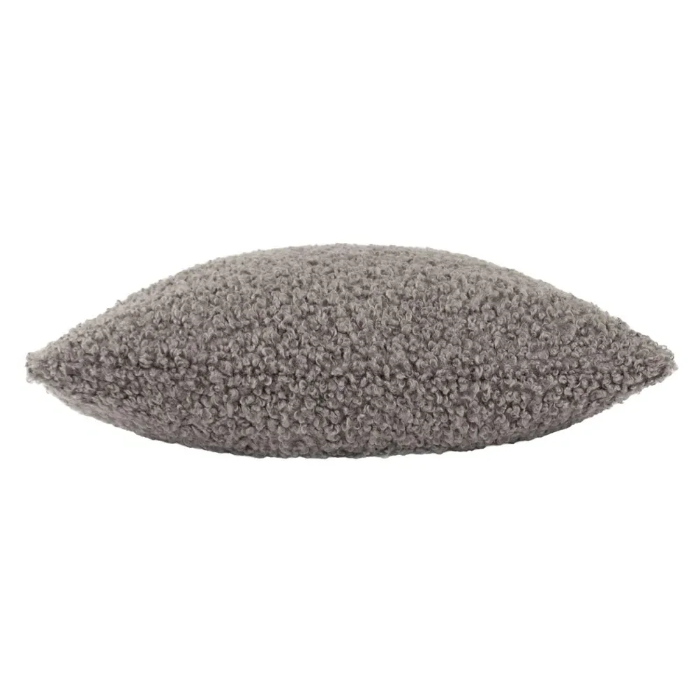 Cabu Chunky Boucle Cushion - Grey