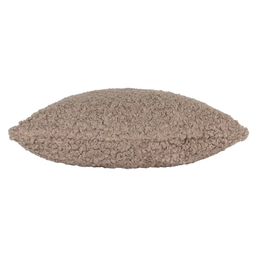 Cabu Chunky Boucle Cushion - Taupe