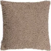 Cabu Chunky Boucle Cushion - Taupe