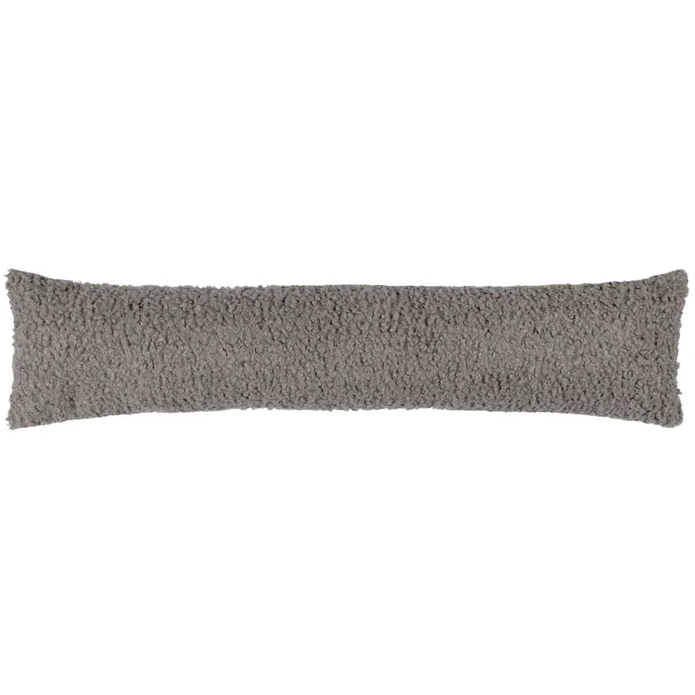 Cabu Draught Excluder - Storm Grey, Boucle