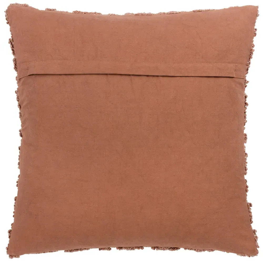 Calvay Chunky Textured Cushion - Baked Earth