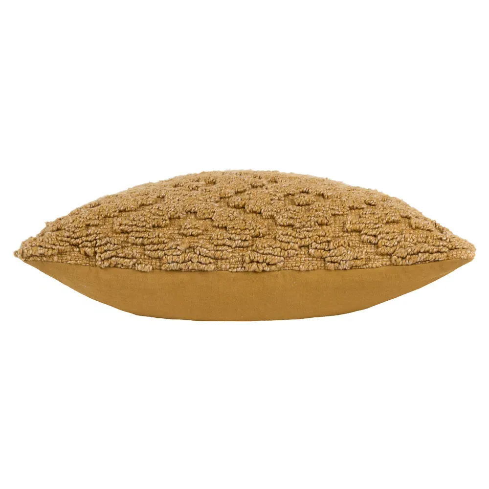 Calvay Chunky Textured Cushion - Honey
