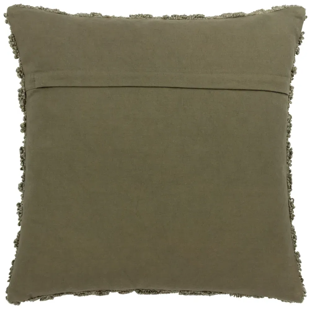 Calvay Chunky Textured Cushion - Lichen
