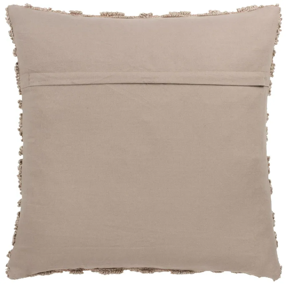 Calvay Chunky Textured Cushion - Taupe