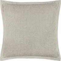Canopy Waffle Cushion - Stone, Cotton