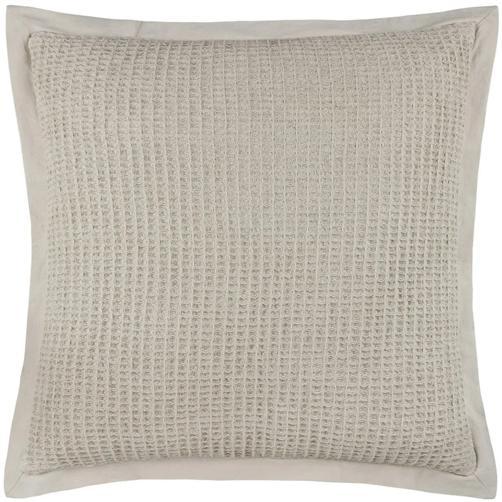 Canopy Waffle Cushion - Stone, Cotton image