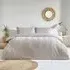 Chevron Single Duvet Set - Stone, Cotton