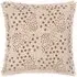 Hara Yolk Woven Fringed Cushion - Multi, Cotton