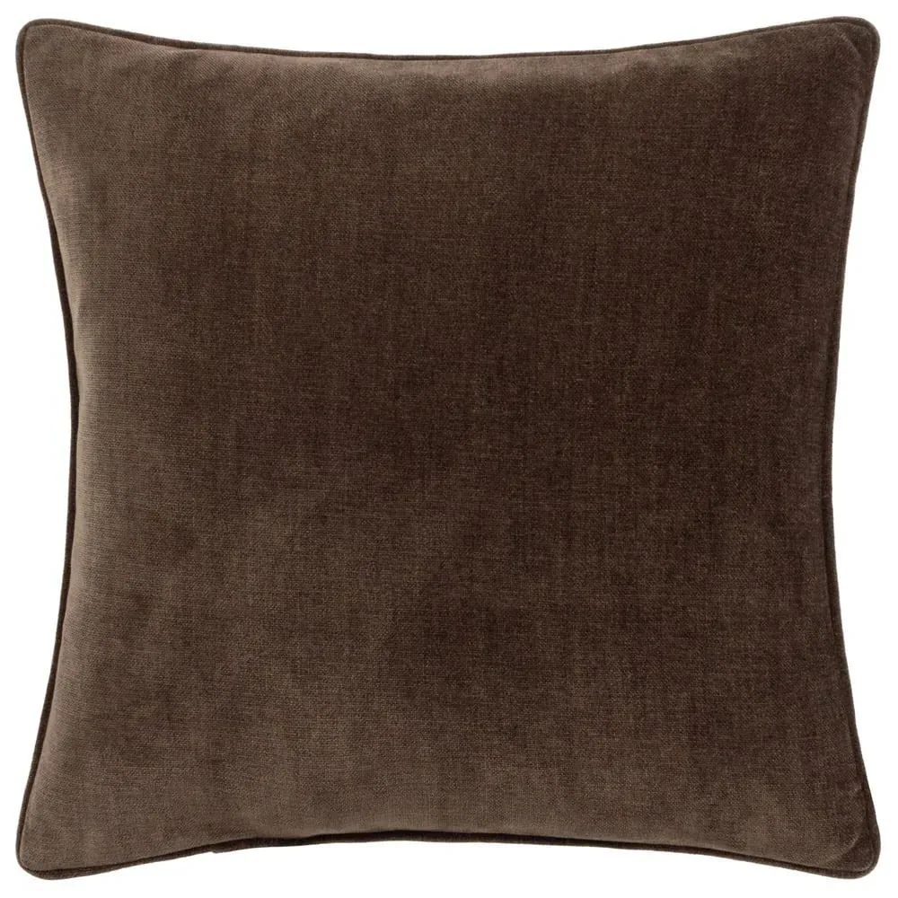 Heavy Chenille Reversible Cushion - Brown image