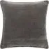 Heavy Chenille Reversible Cushion - Charcoal