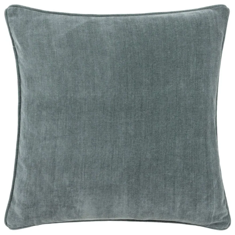 Heavy Chenille Reversible Cushion - Marine