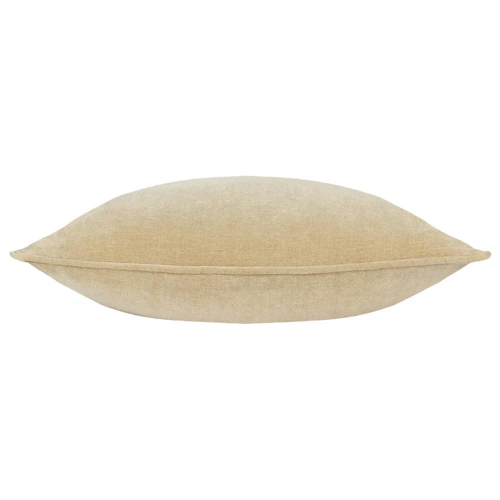 Heavy Chenille Reversible Cushion - Natural