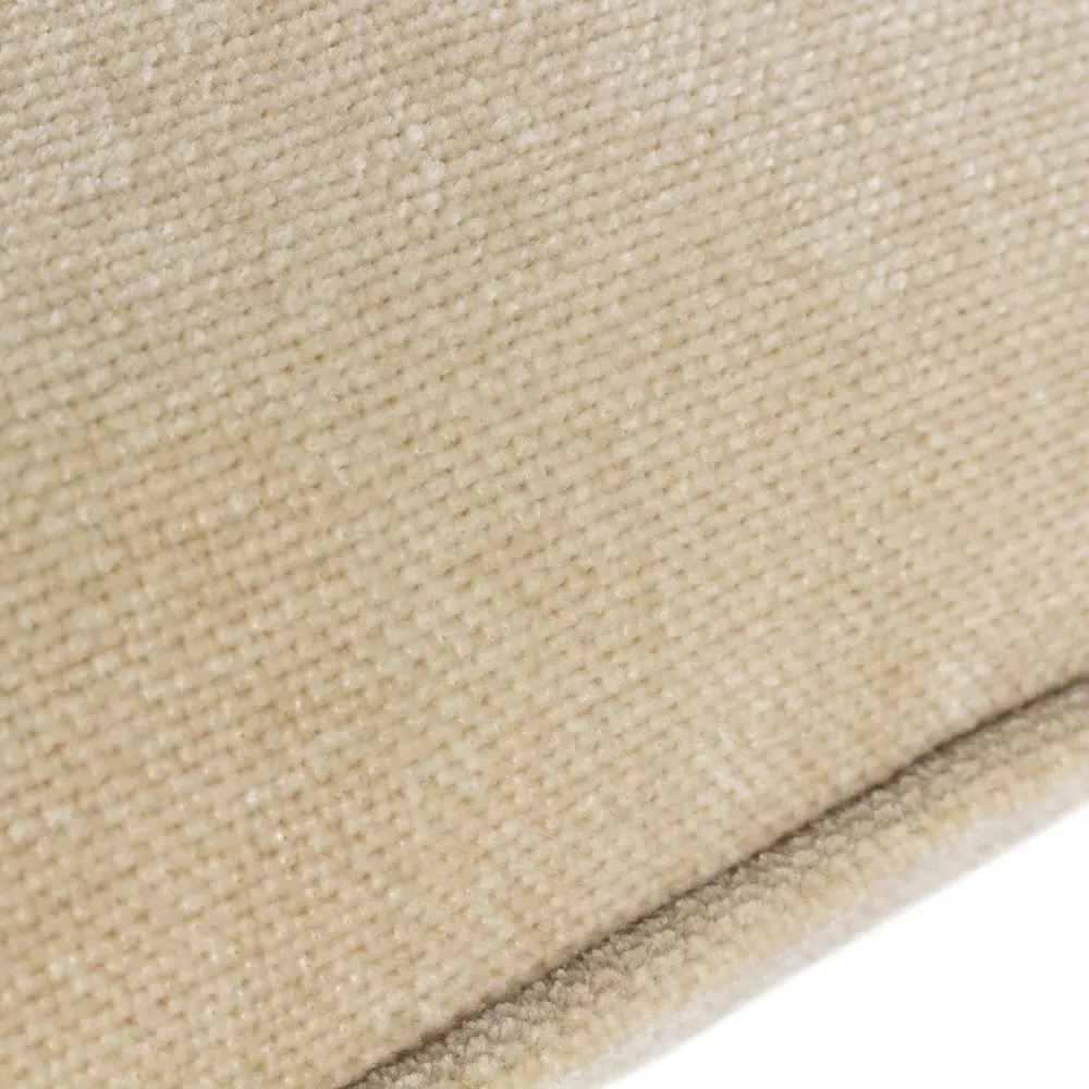 Heavy Chenille Reversible Cushion - Natural