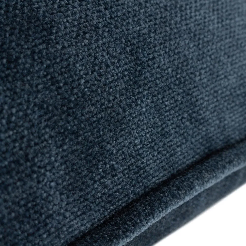 Heavy Chenille Reversible Cushion - Navy