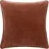Heavy Chenille Reversible Cushion - Nutmeg