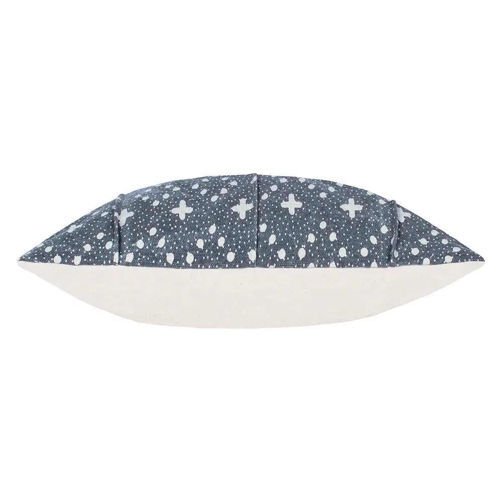 Helm Ink Organic Woven Cushion - Multi, Cotton