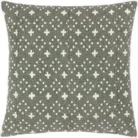 Helm Lichen Organic Woven Cushion - Multi, Cotton