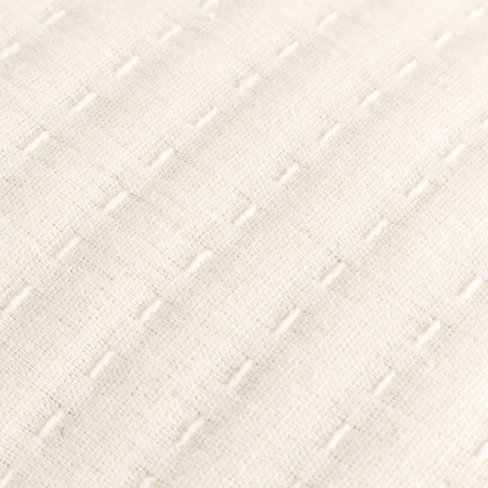 Hush Linear Cushion - Cream, Cotton