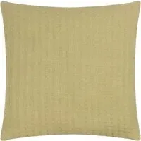 Hush Linear Cushion - Green, Cotton